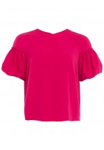 French Connection Puff Sleeve Top (Mimosa)